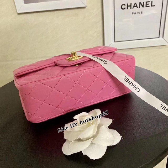 CHANEL平紋小羊皮CF女包 香奈兒原單品質mini小號斜挎包 1116羊皮 djc1961